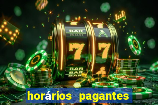 horários pagantes fortune rabbit hoje